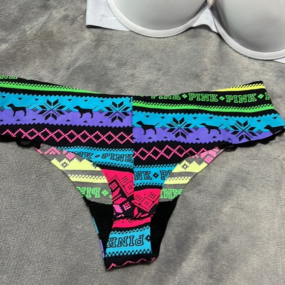 PINK Bra and Pantie Set - Picture 4 of 9